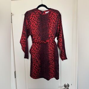 Equipment silk mini dress